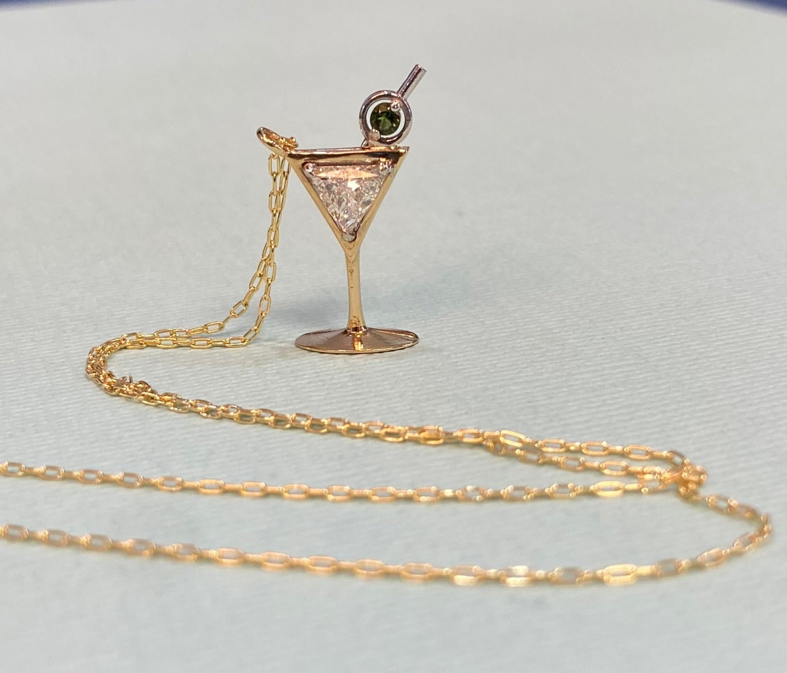 Shaken, Not Stirred Martini Necklace 🍸 One of a Kind