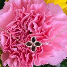 Load image into Gallery viewer, Quatrefoil Necklace in Yellow Gold
