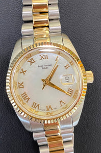 Mother Of Pearl Two Tone Watch