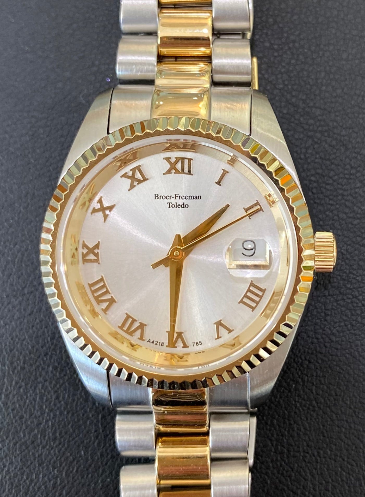 Two Toned Gold & Silver Watch