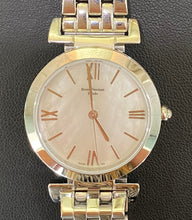 Load image into Gallery viewer, Mother of Pearl Dial Silver Toned Bracelet Watch
