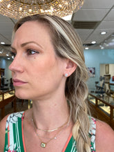 Load image into Gallery viewer, Diamond Stud Mosaic Earrings

