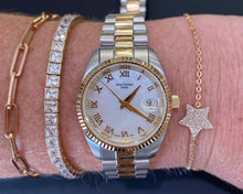 Load image into Gallery viewer, Mother Of Pearl Two Tone Watch
