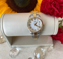 Load image into Gallery viewer, Mother Of Pearl Two Tone Watch
