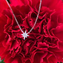 Load image into Gallery viewer, Dainty North Star Diamond Necklace
