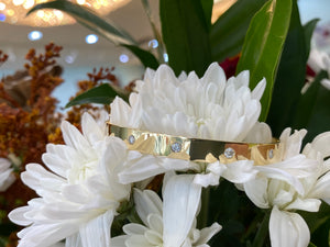 Iconic Diamond Bangle Bracelet in 18K Yellow Gold