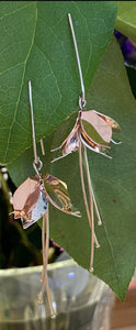Earrings Of The Fuchsia