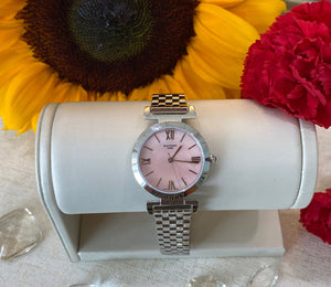 Pink Mother Of Pearl Watch