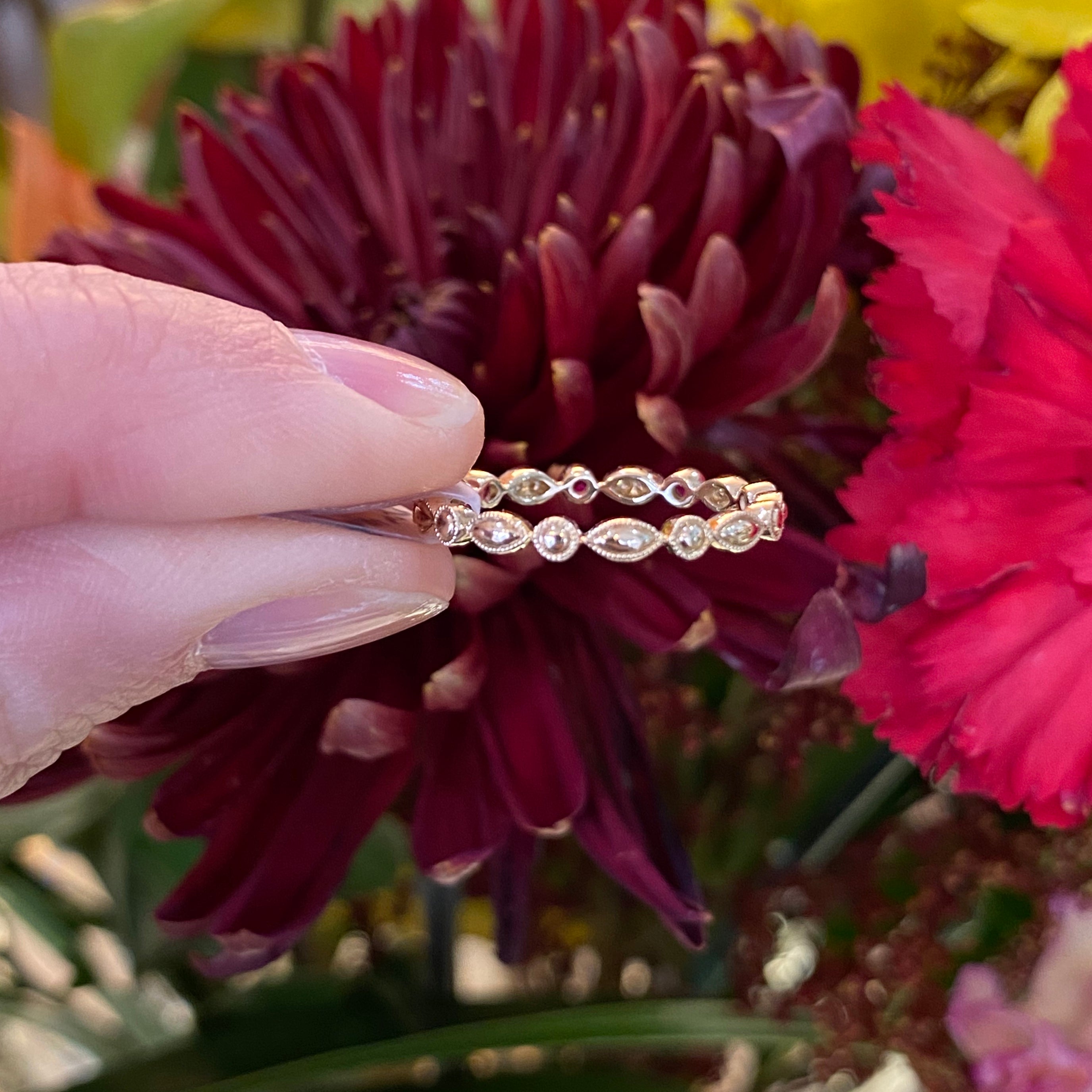 Ruby & Diamond Ring in Yellow Gold