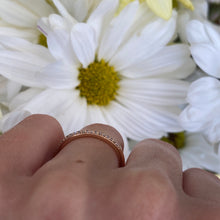 Load image into Gallery viewer, Rose Gold Diamond Classic Line Band
