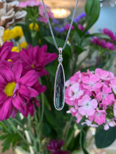 Load image into Gallery viewer, Green Tourmaline and Diamond Necklace
