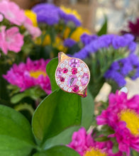 Load image into Gallery viewer, Pavé Signet Gemstone Ring in Rose Gold

