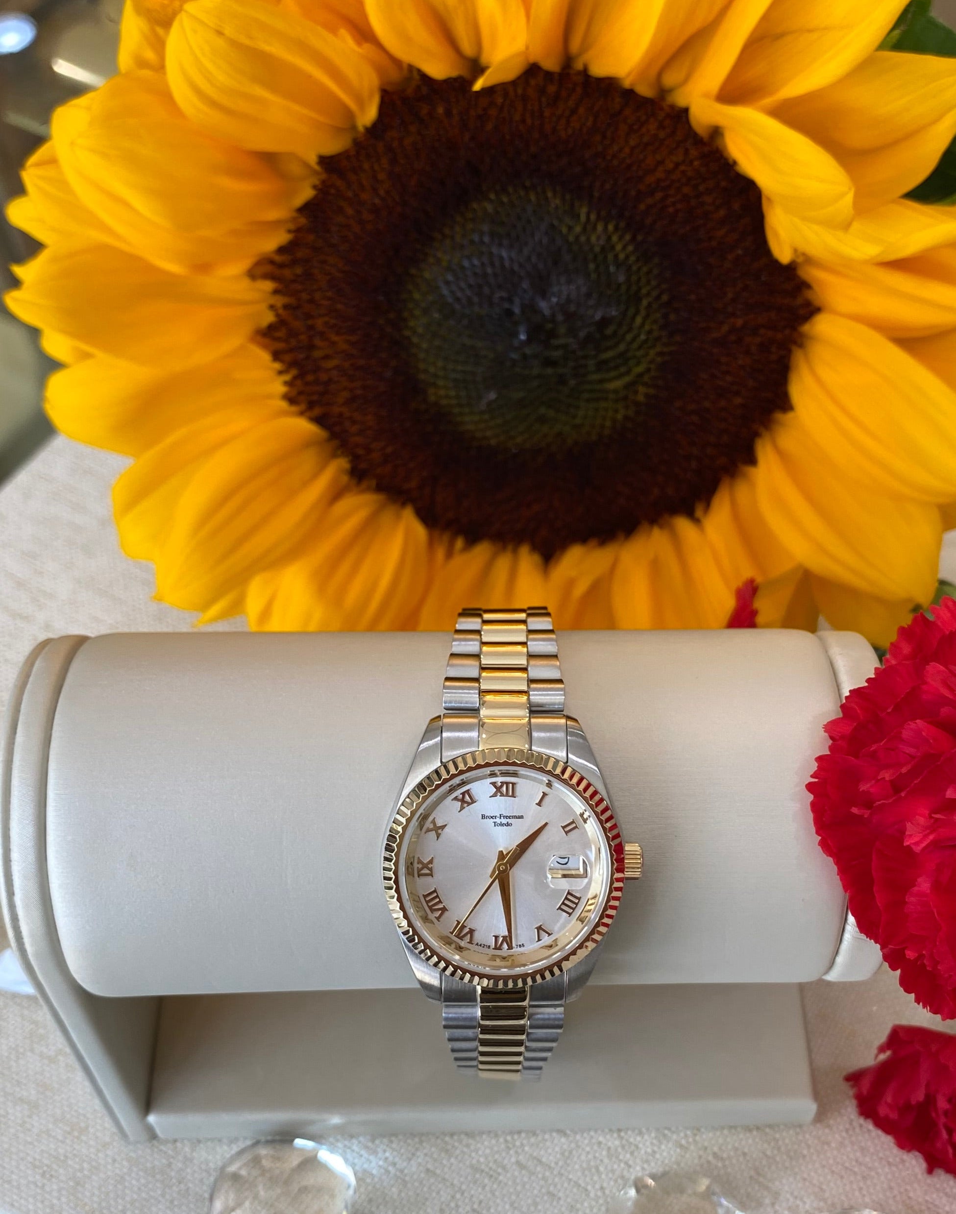 Two Toned Gold & Silver Watch